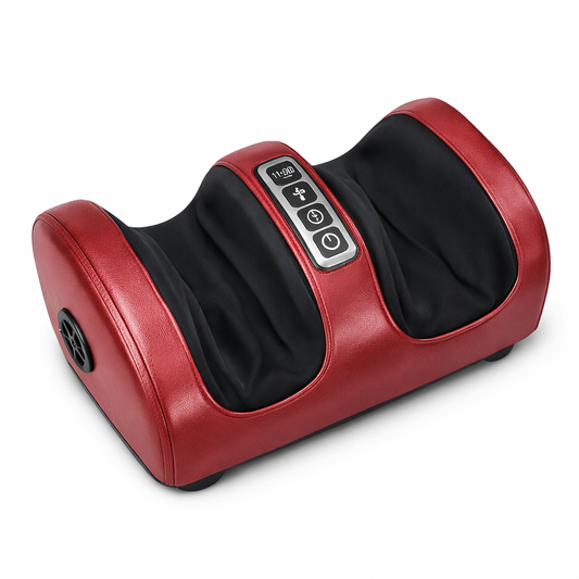Electric Foot Massager with Heat and Roller Kneading